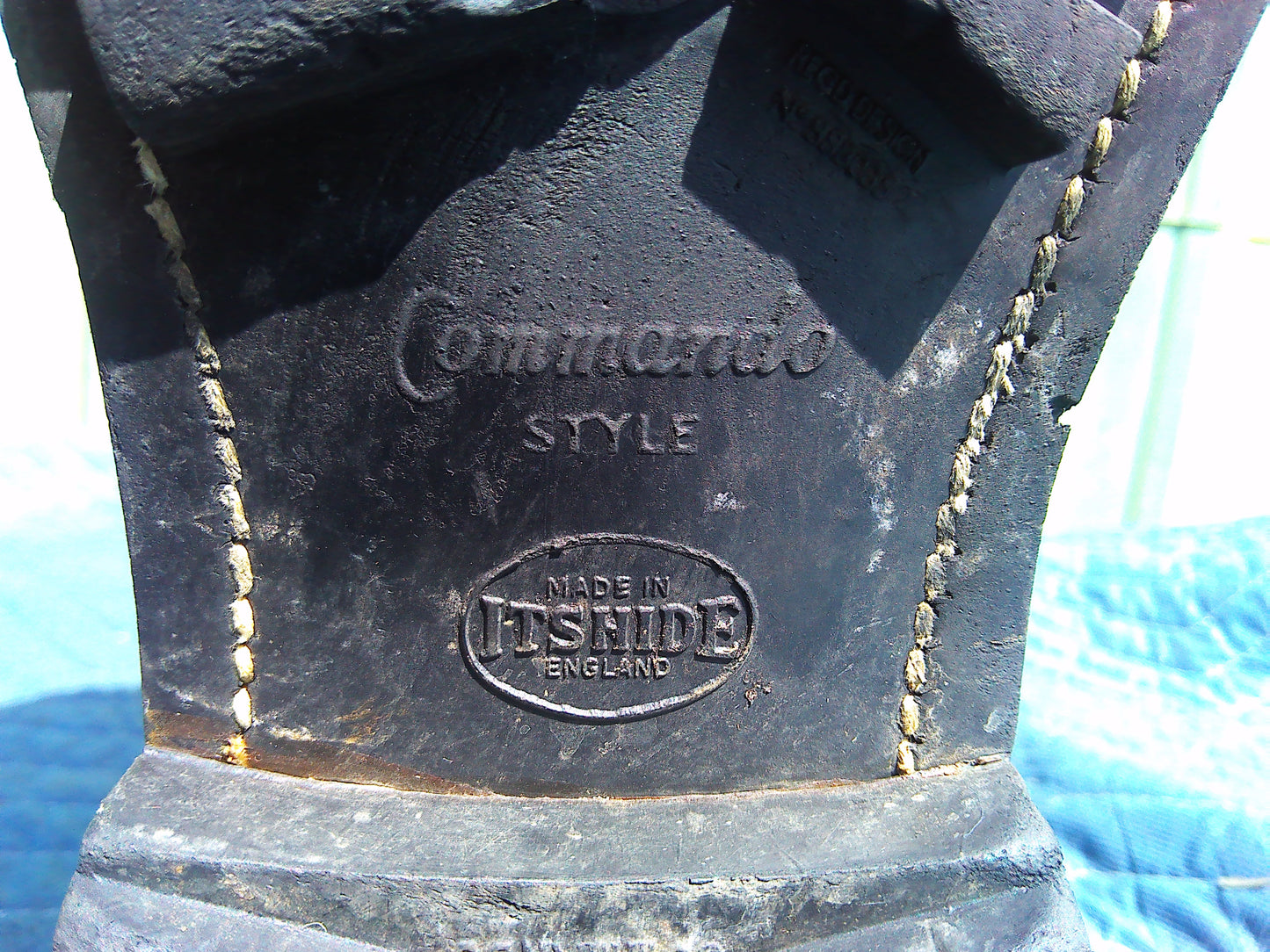 2006(?) Hunter Commando Style wellington boots Size 7