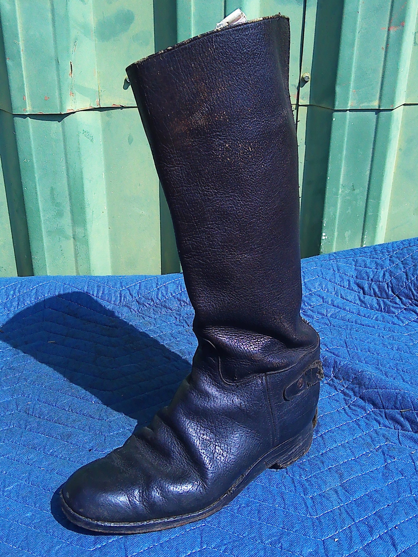 Vintage Fussel's Leather Wellingtons