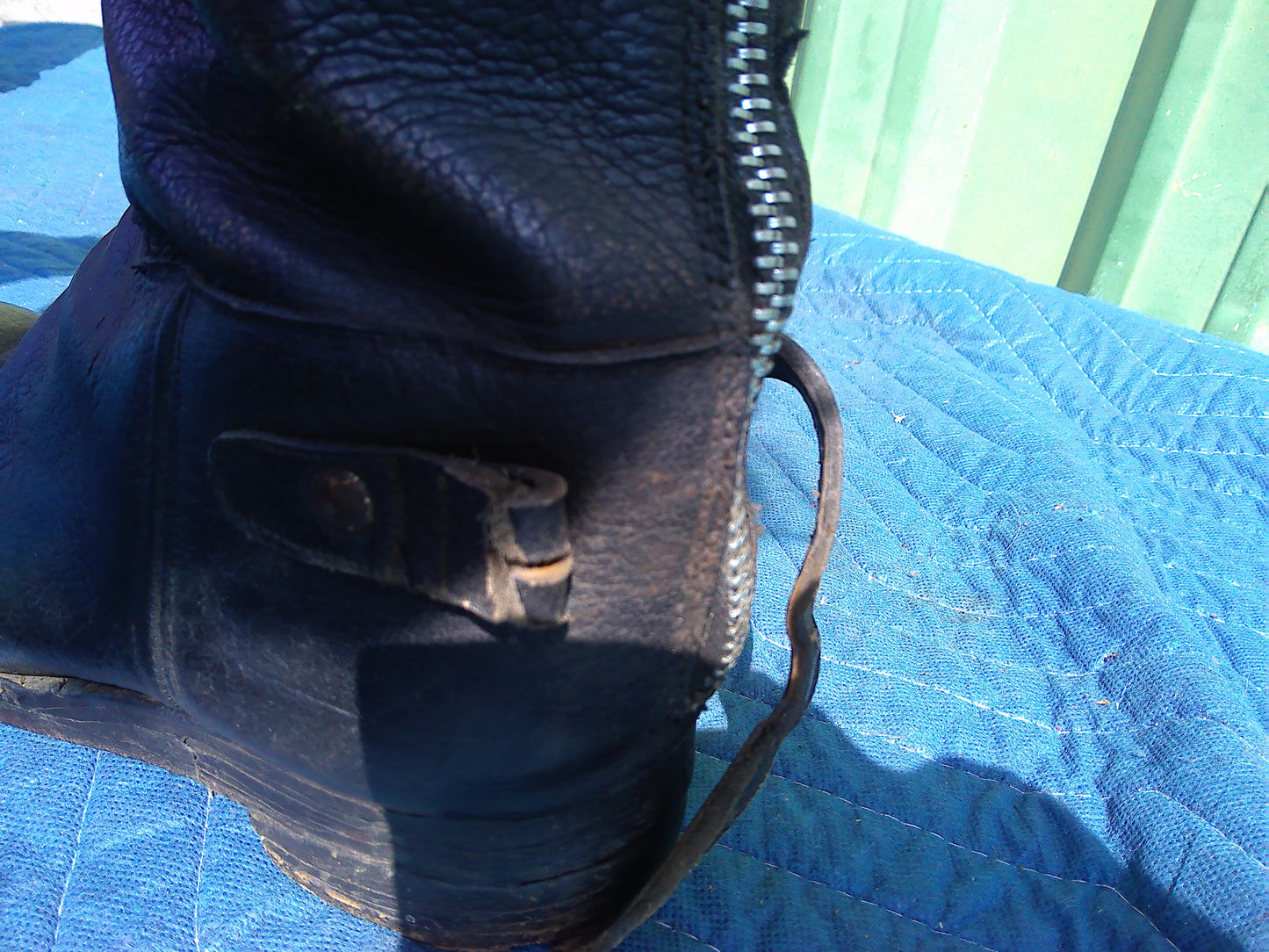 Vintage Fussel's Leather Wellingtons