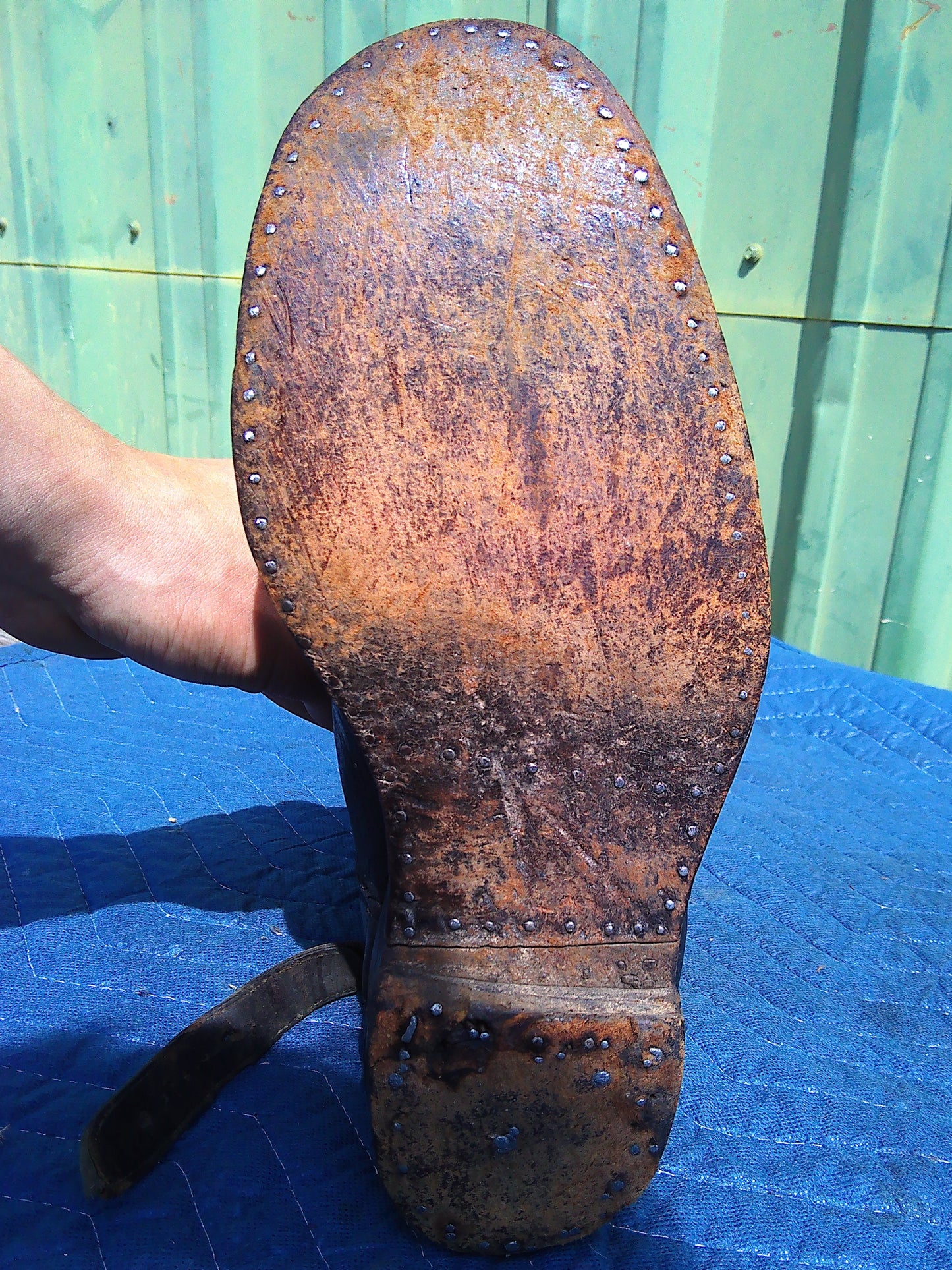 Vintage Fussel's Leather Wellingtons