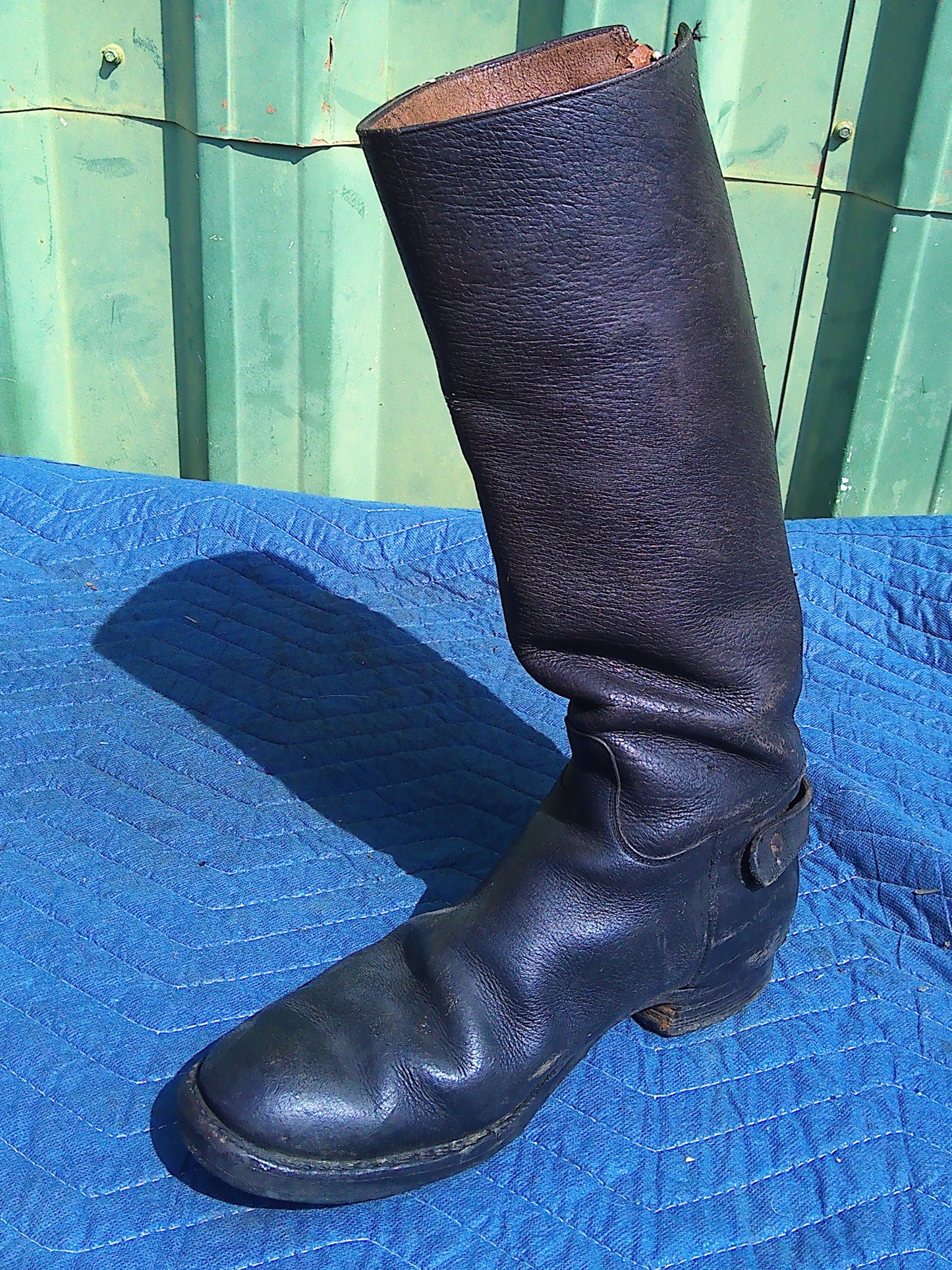 Vintage Fussel's Leather Wellingtons