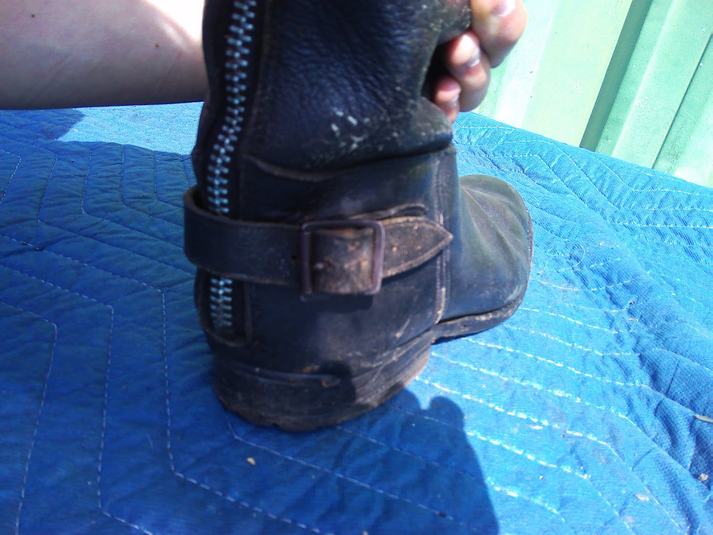 Vintage Fussel's Leather Wellingtons