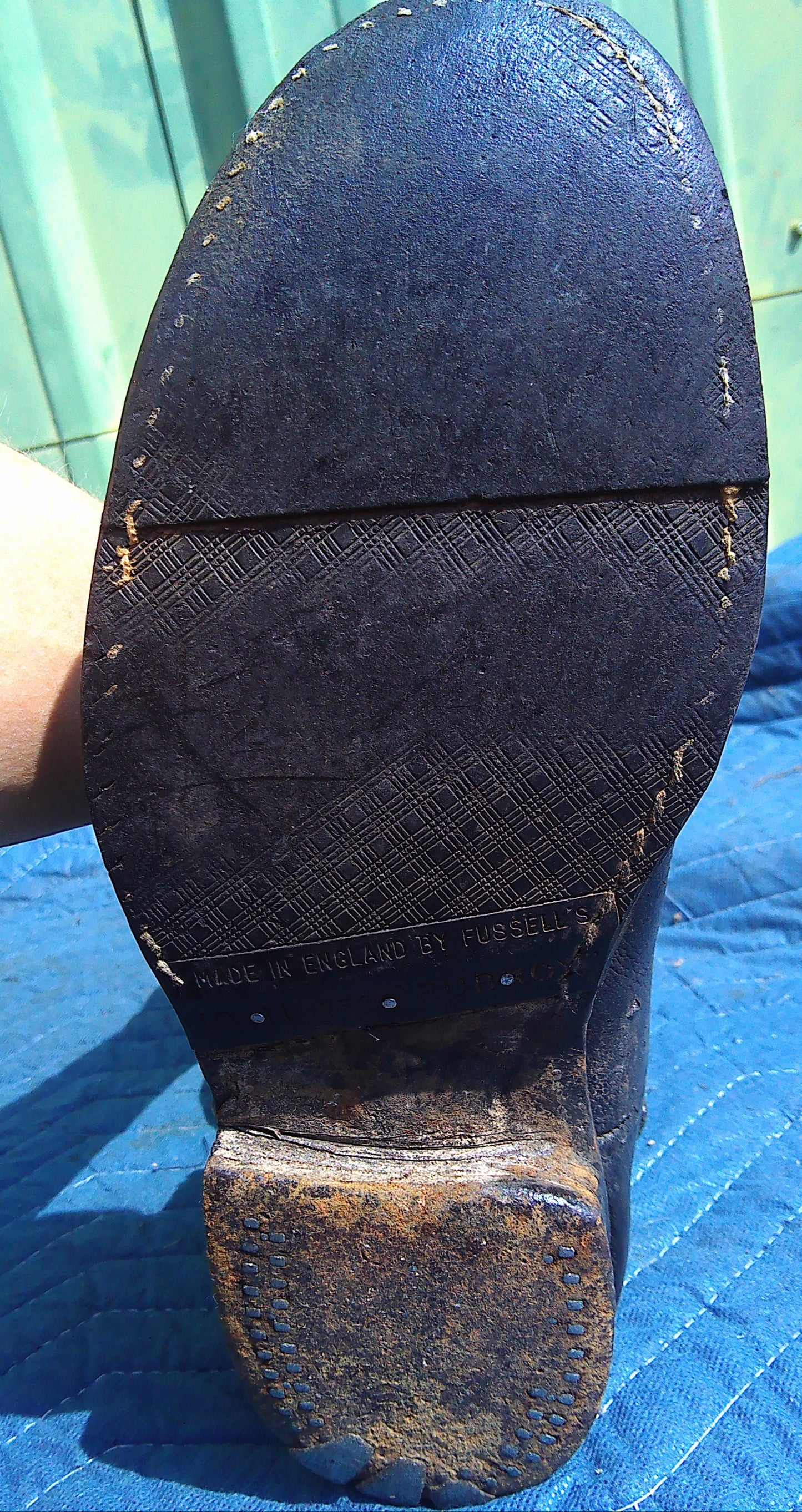 Vintage Fussel's Leather Wellingtons