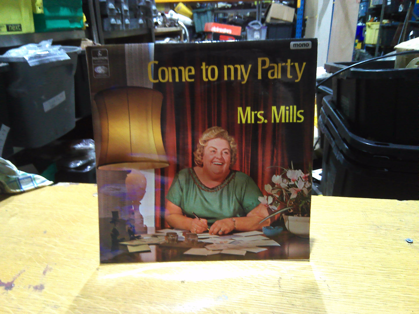 Vintage Come to my Party by Mrs. Mills Vinyl Record