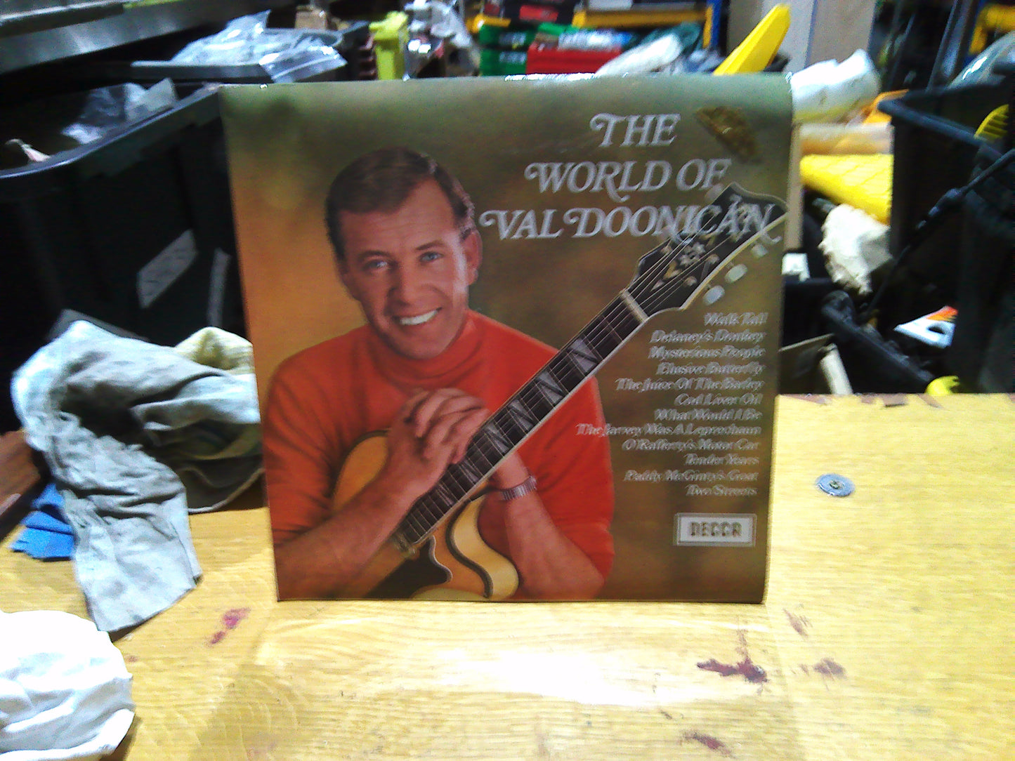 Vintage The World of Val Doonican vinyl record