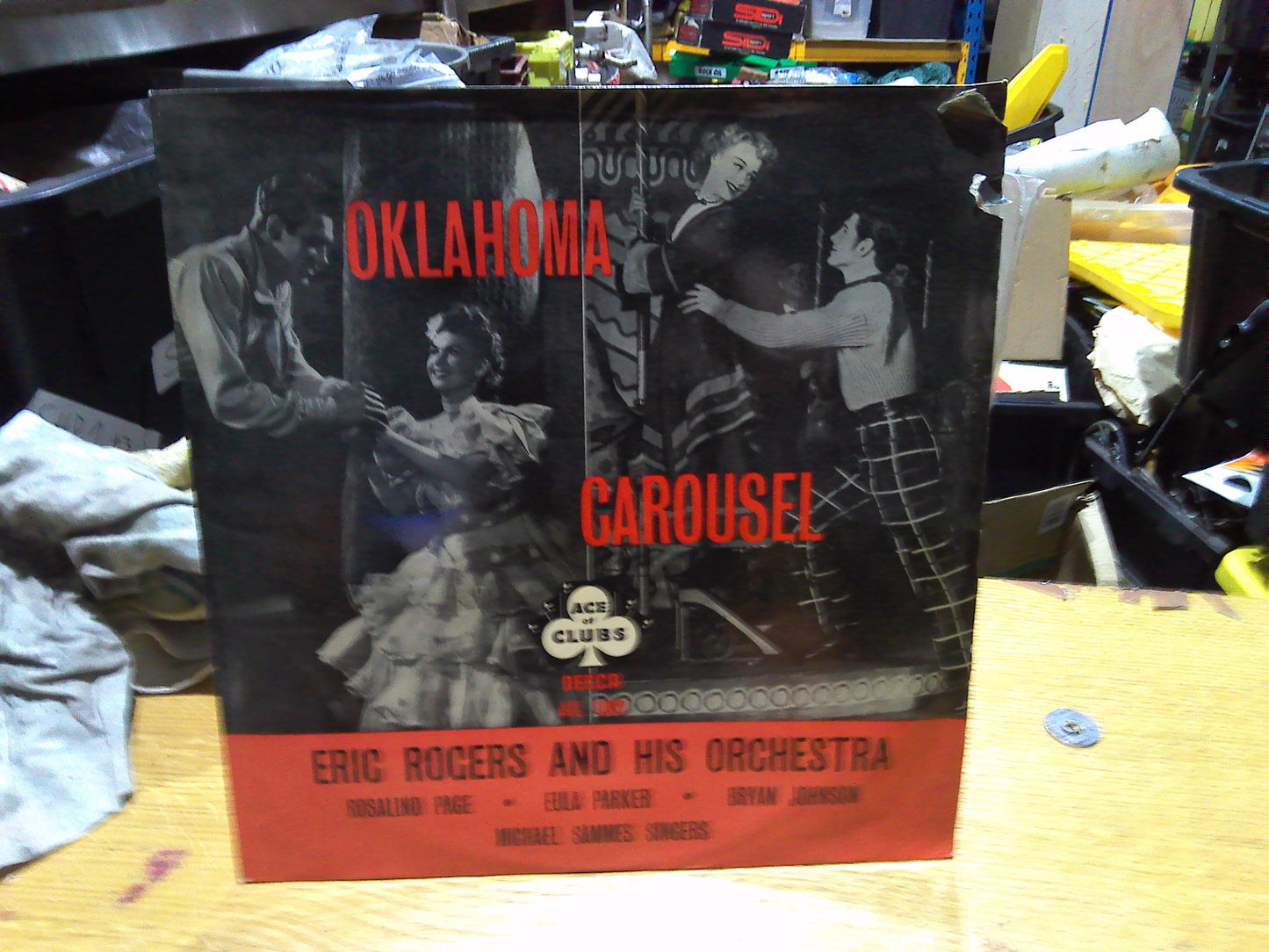 Vintage Oklahoma Carousel vinyl record
