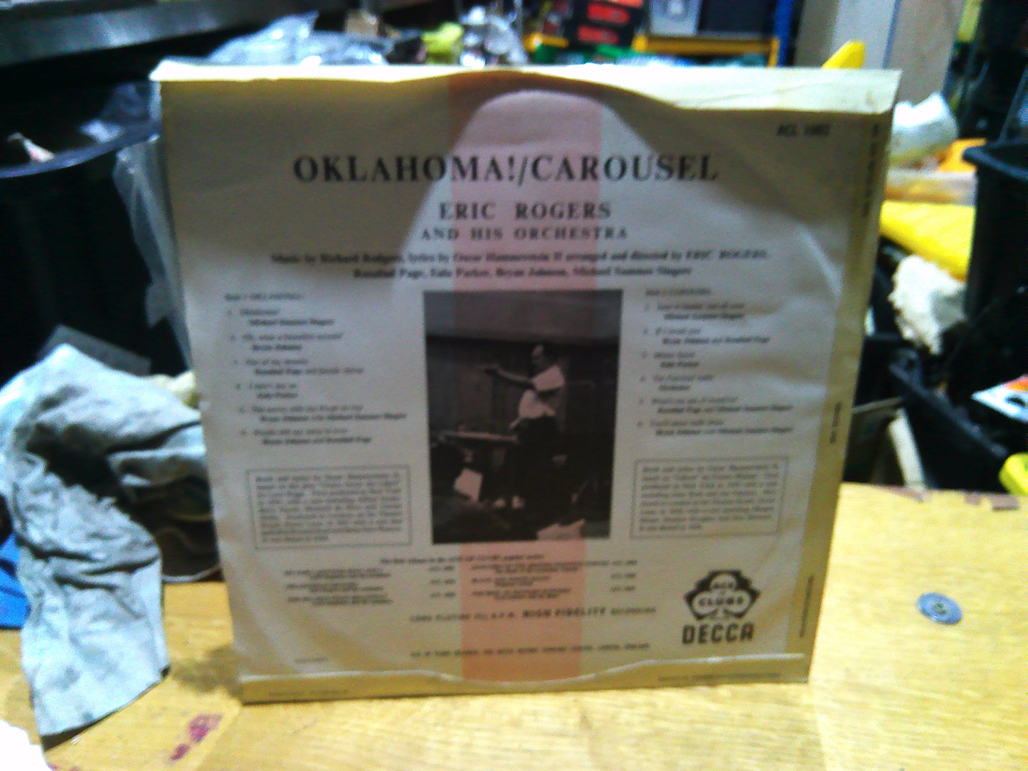 Vintage Oklahoma Carousel vinyl record