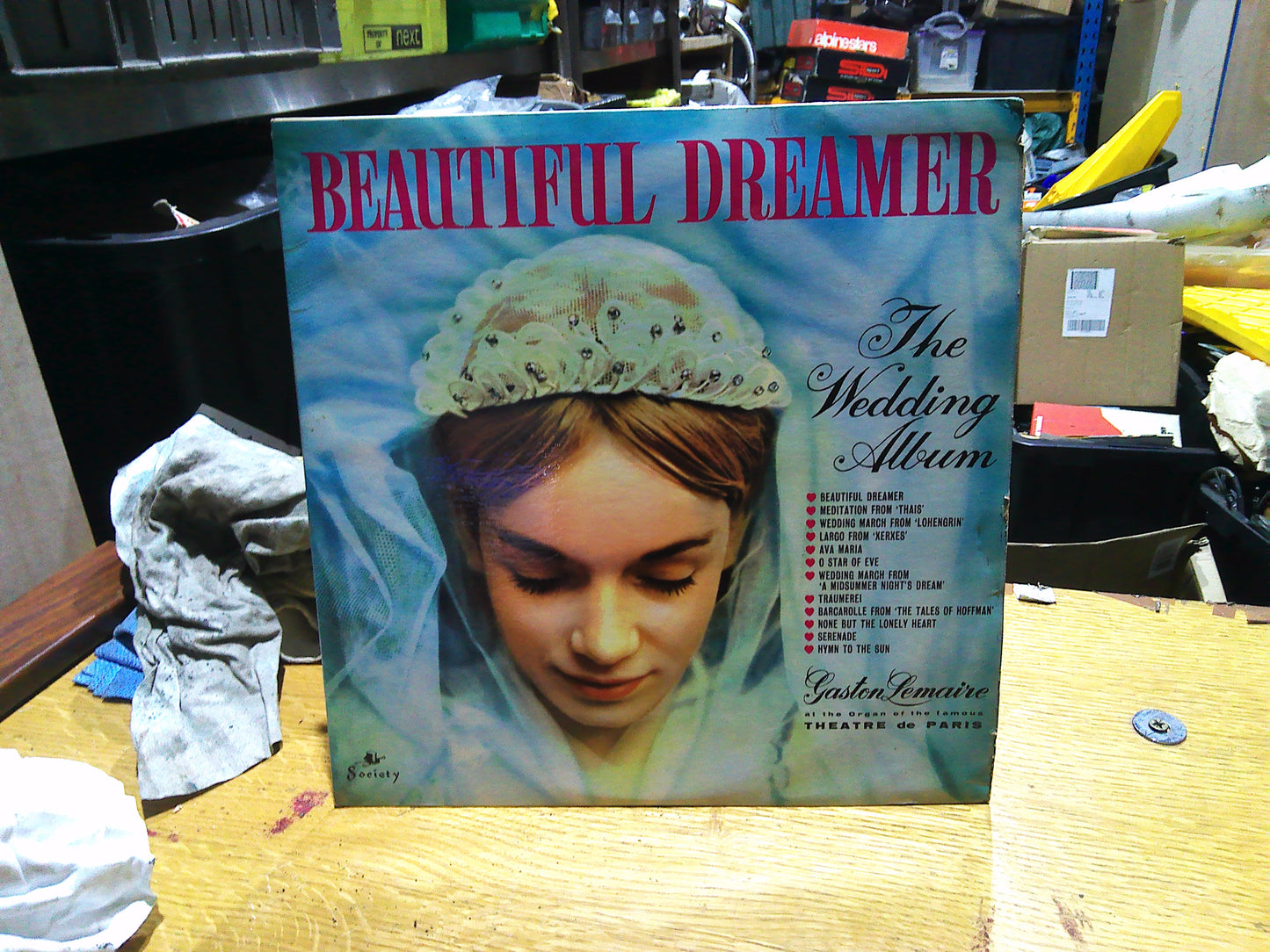 Vintage Beautiful Dreamer vinyl record