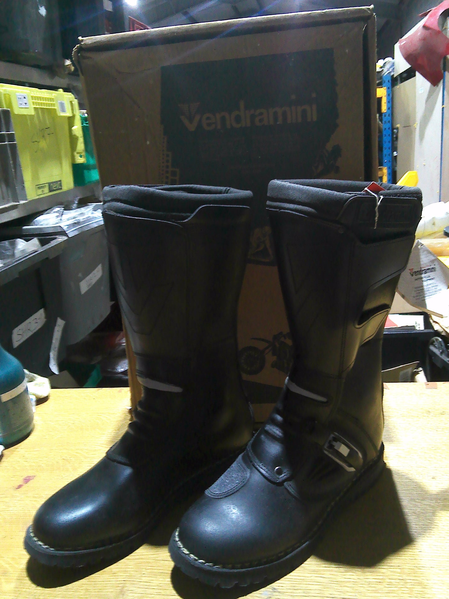 Vendramini Tornado Leather Motocross boots size 11