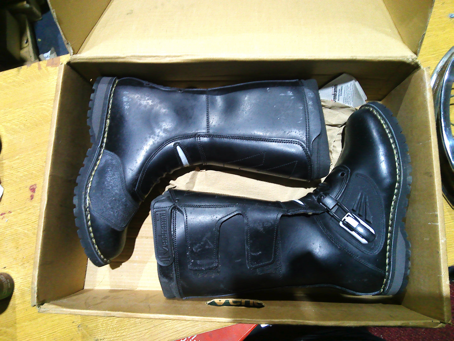 Vendramini Tornado Leather Motocross boots size 11