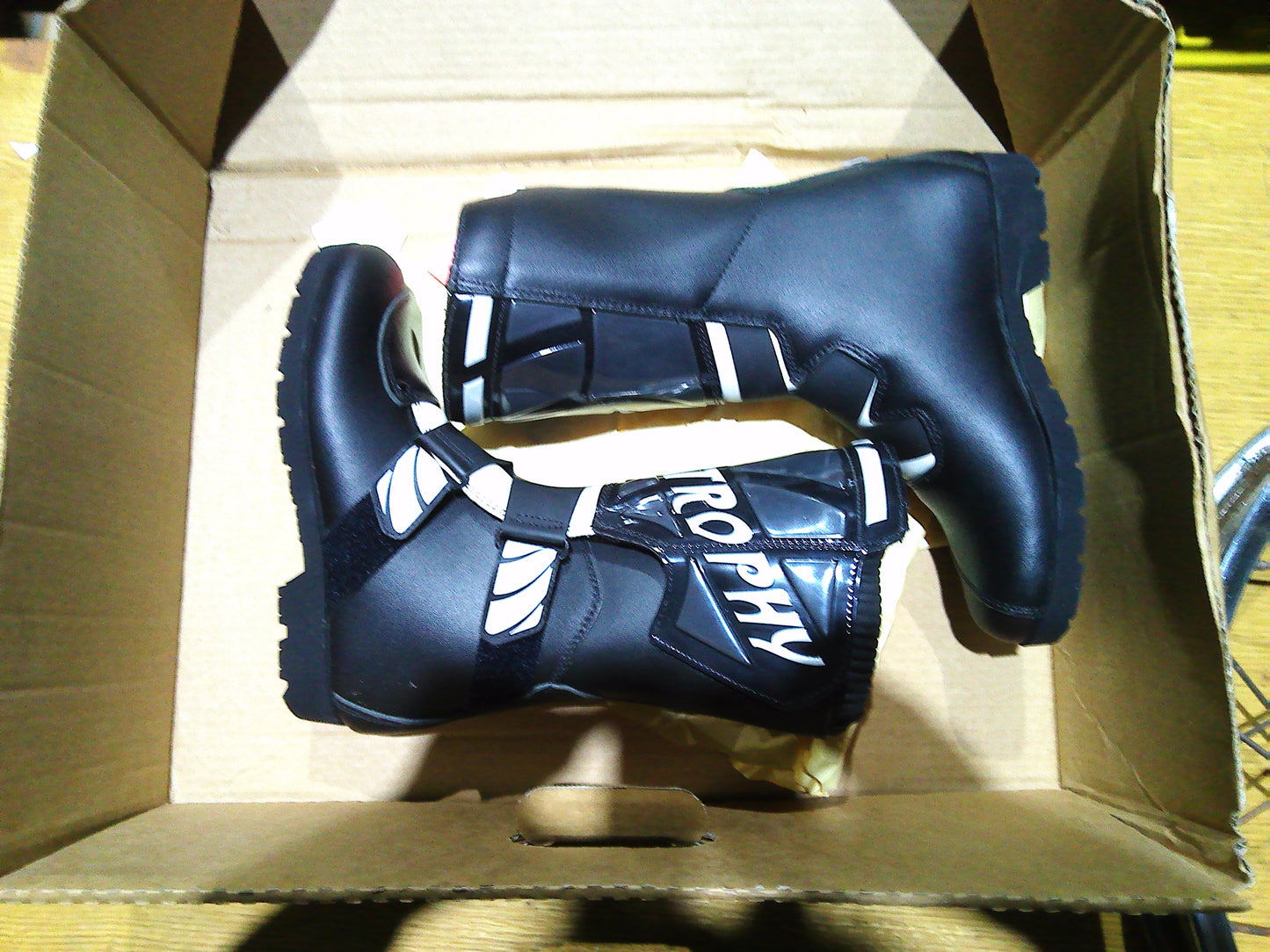 Trophy Motocross boots size 4