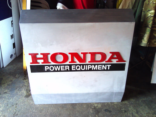 Large Honda Power Equipment Metal (light-up?) sign