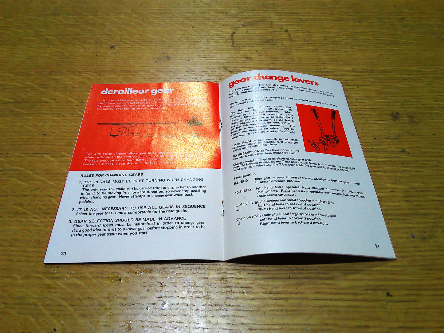 Care for your Cycle vintage handbook