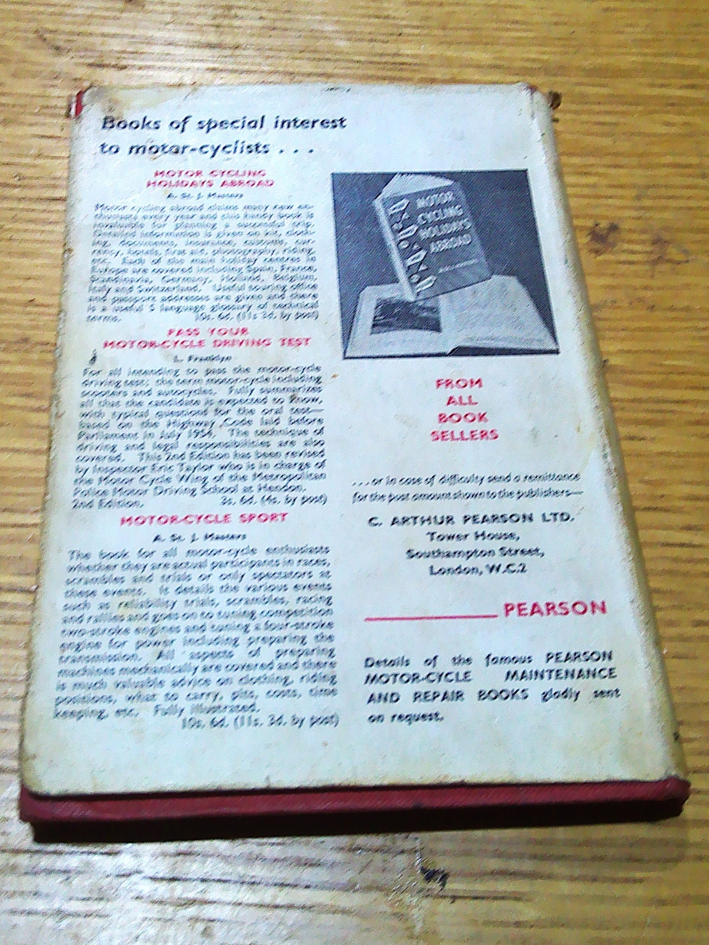 AJS Single Cylinder Maintenance and Repair booklet by F.W.Neill