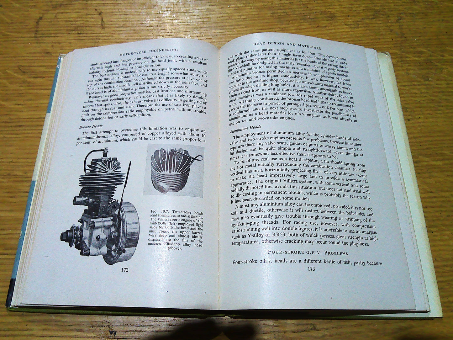 Motorcycle Engineering book by P.E.Irving