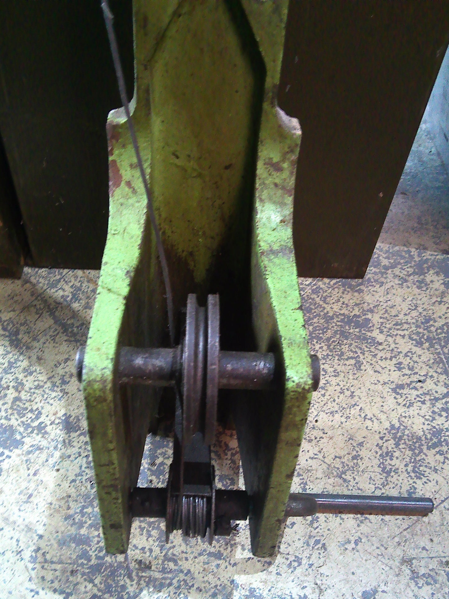 Salter vintage metal motorcycle Brake tester