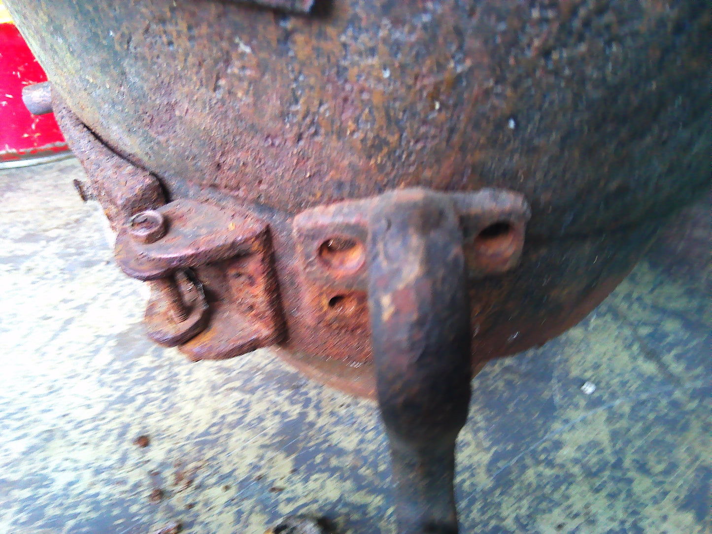 Vintage cast iron Chiminea