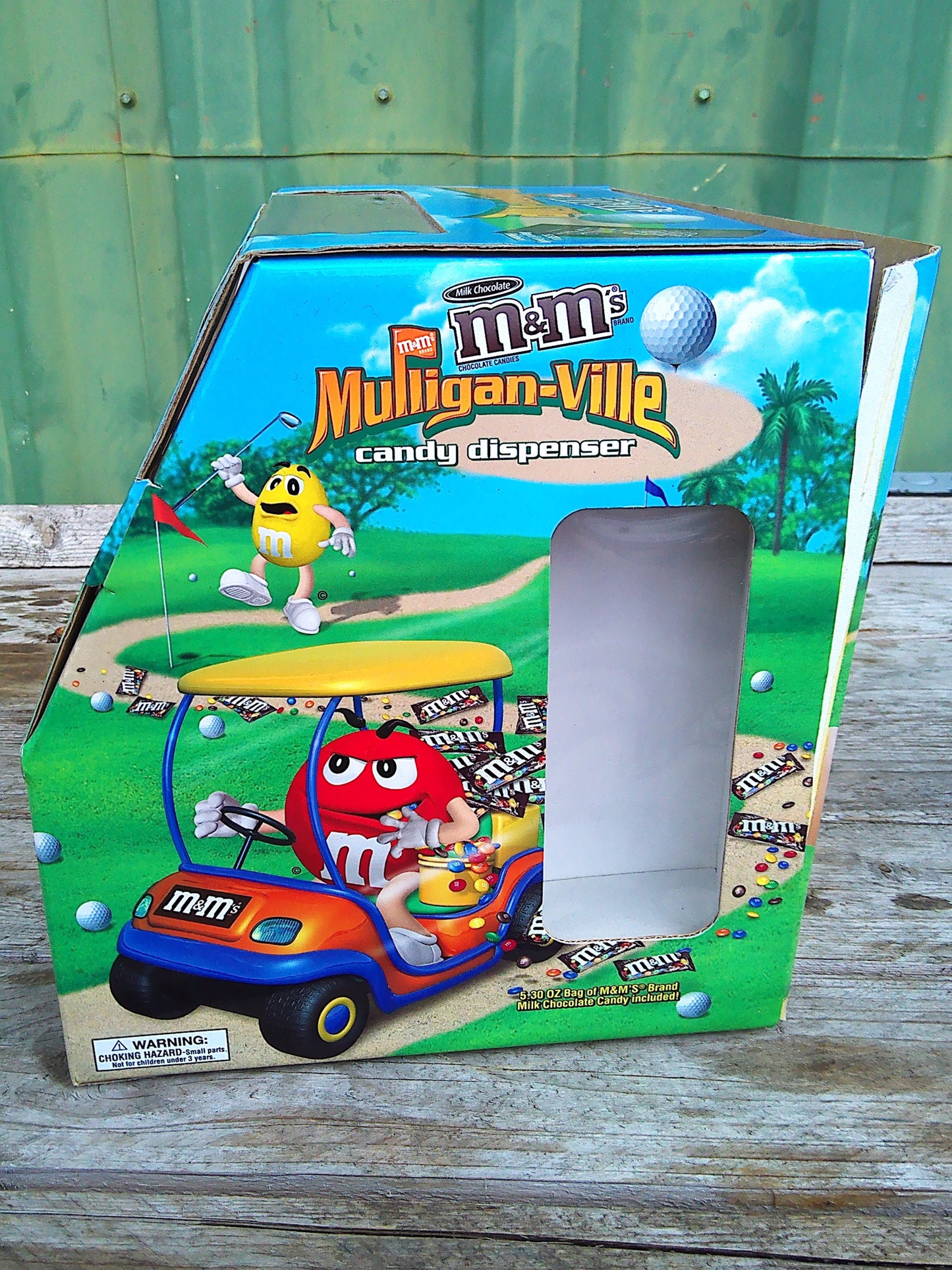 M&Ms Mulligan-Ville First edition dispenser