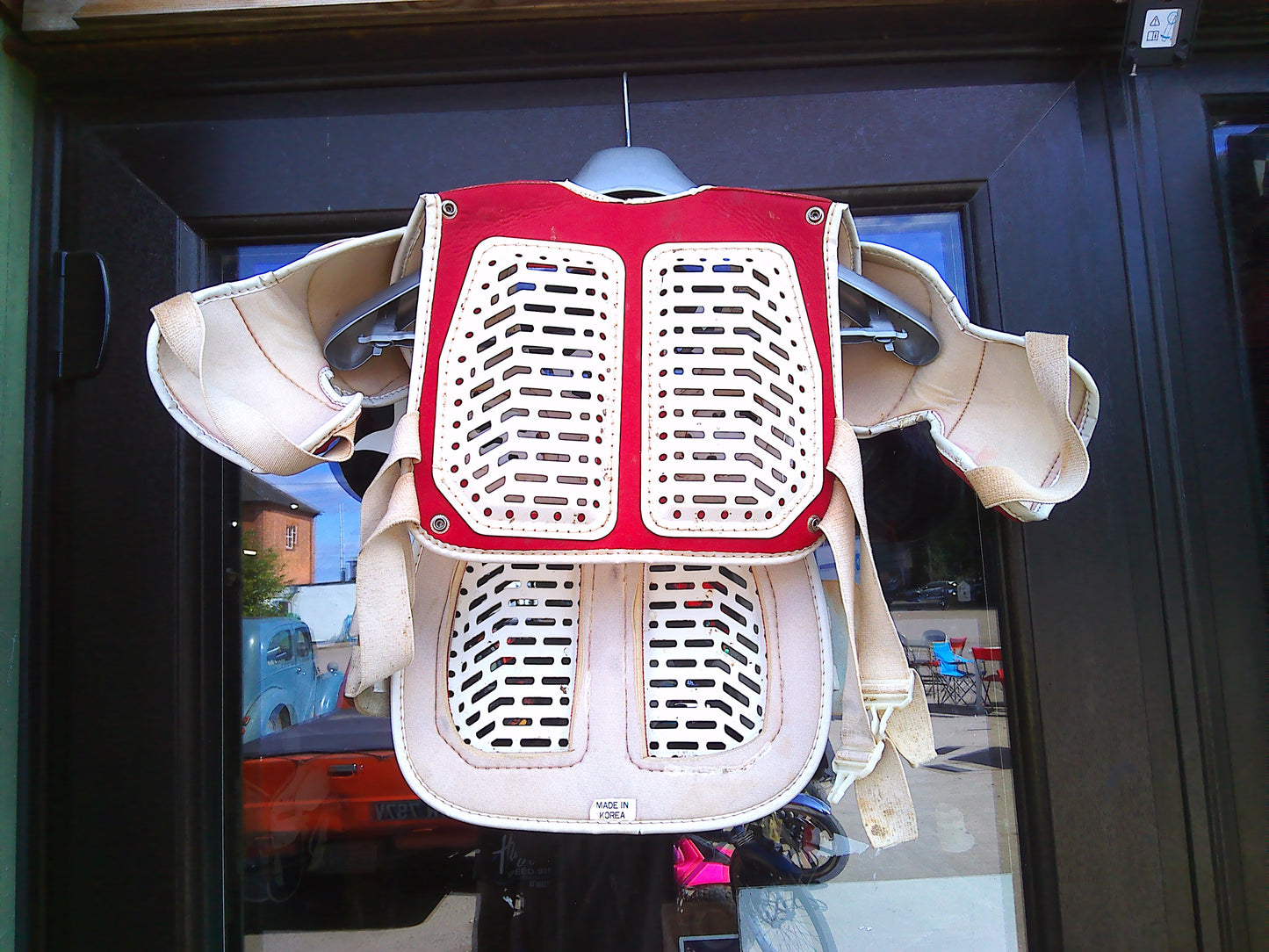 Vintage O'Neal Motocross chest armour red