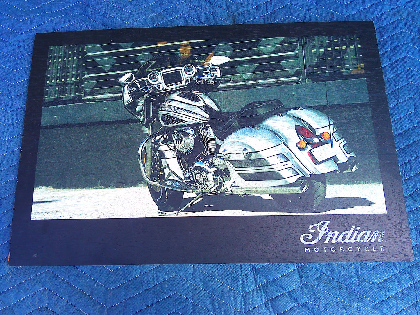 Indian Motorcycles wooden dealer signs