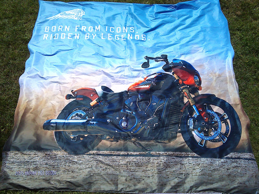Indian Motorcycles dealer flag