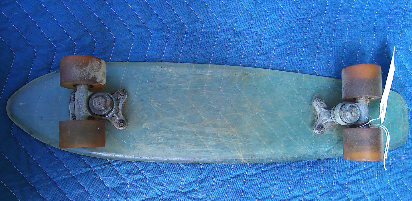 Vintage translucent vinyl penny board