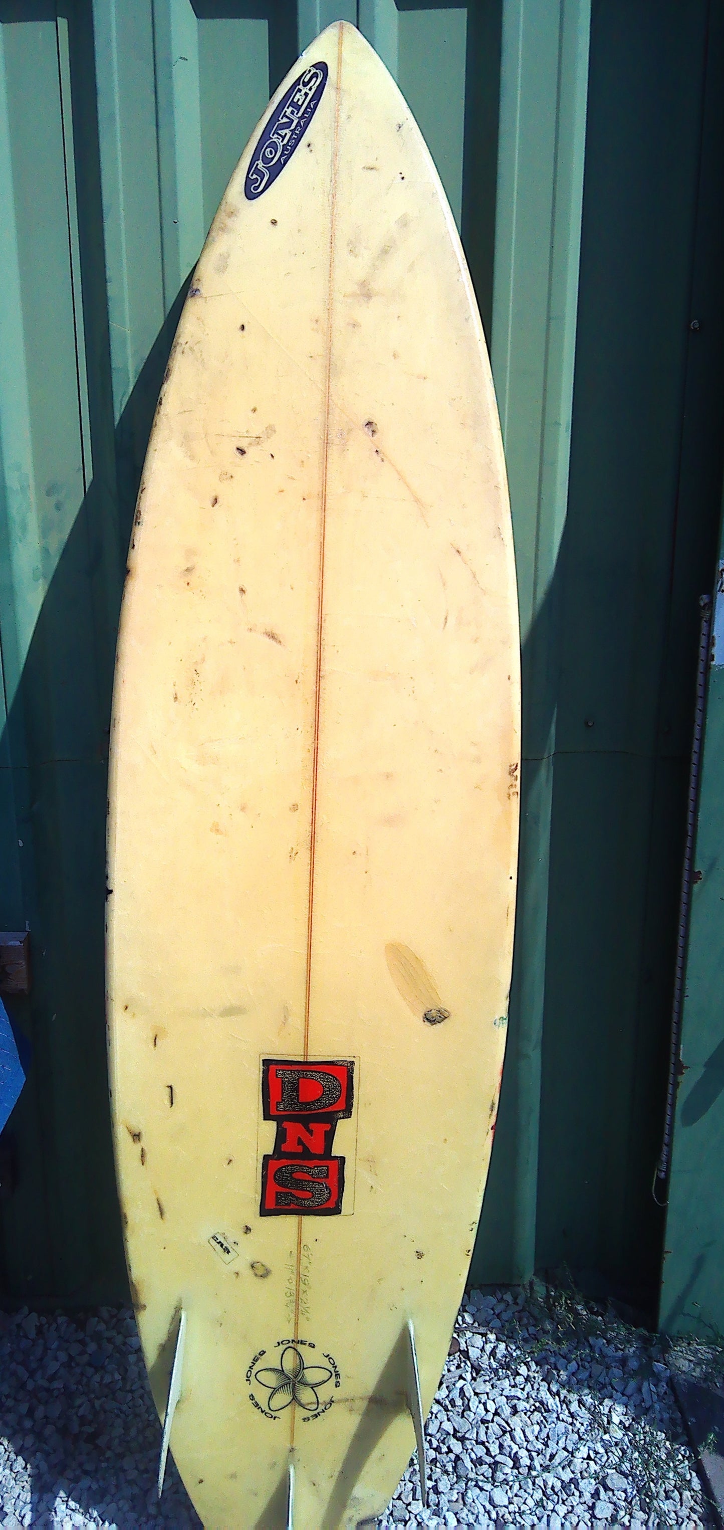 Vintage Fibreglass Jones 6ft Surfboard