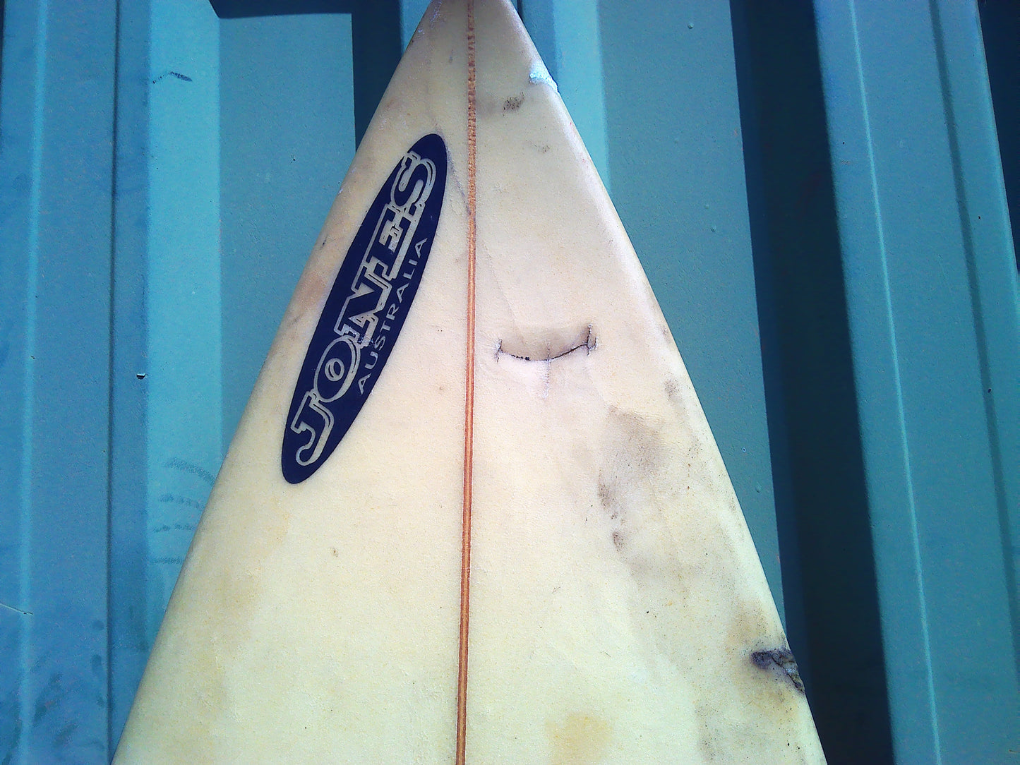 Vintage Fibreglass Jones 6ft Surfboard