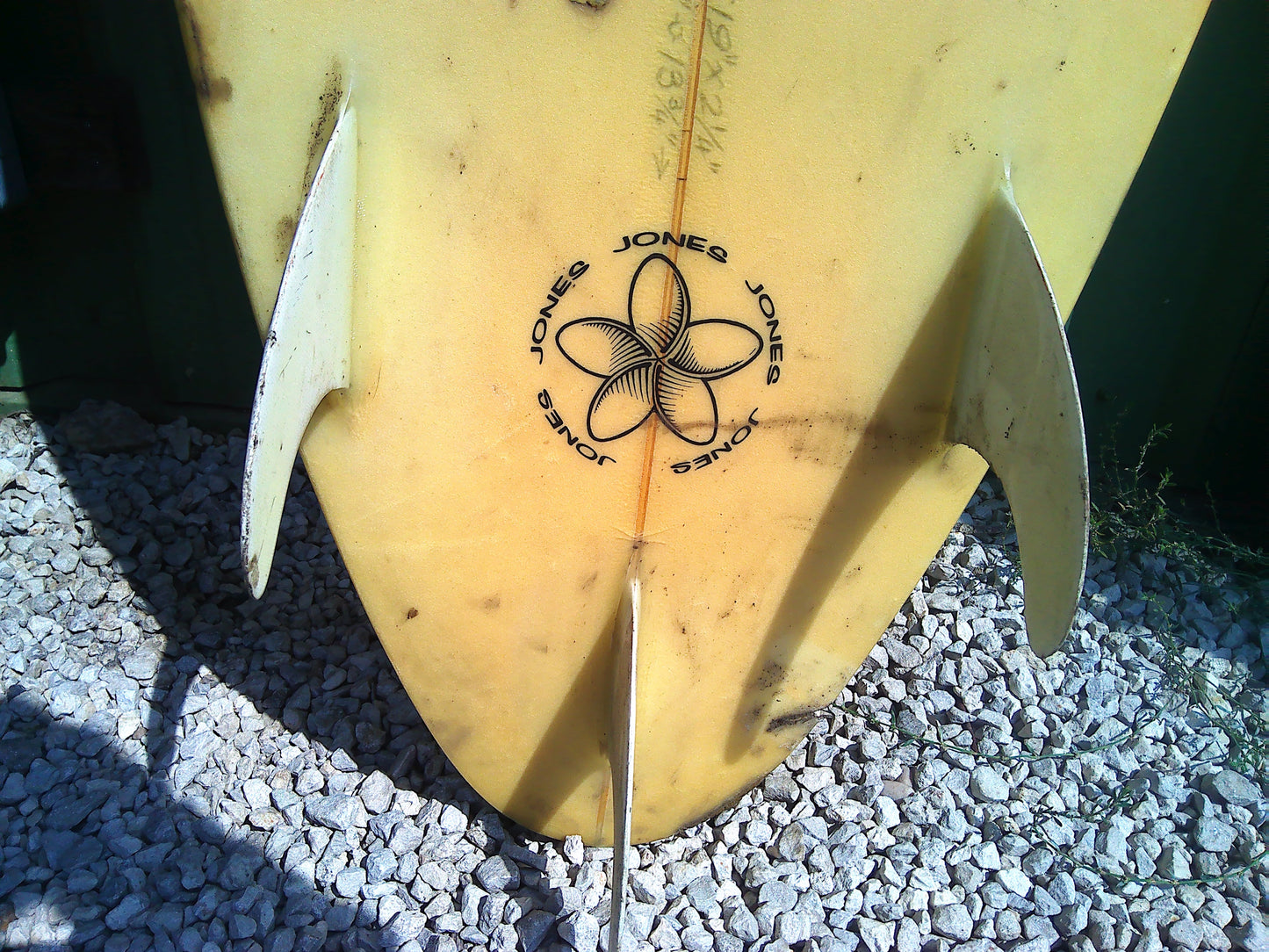 Vintage Fibreglass Jones 6ft Surfboard