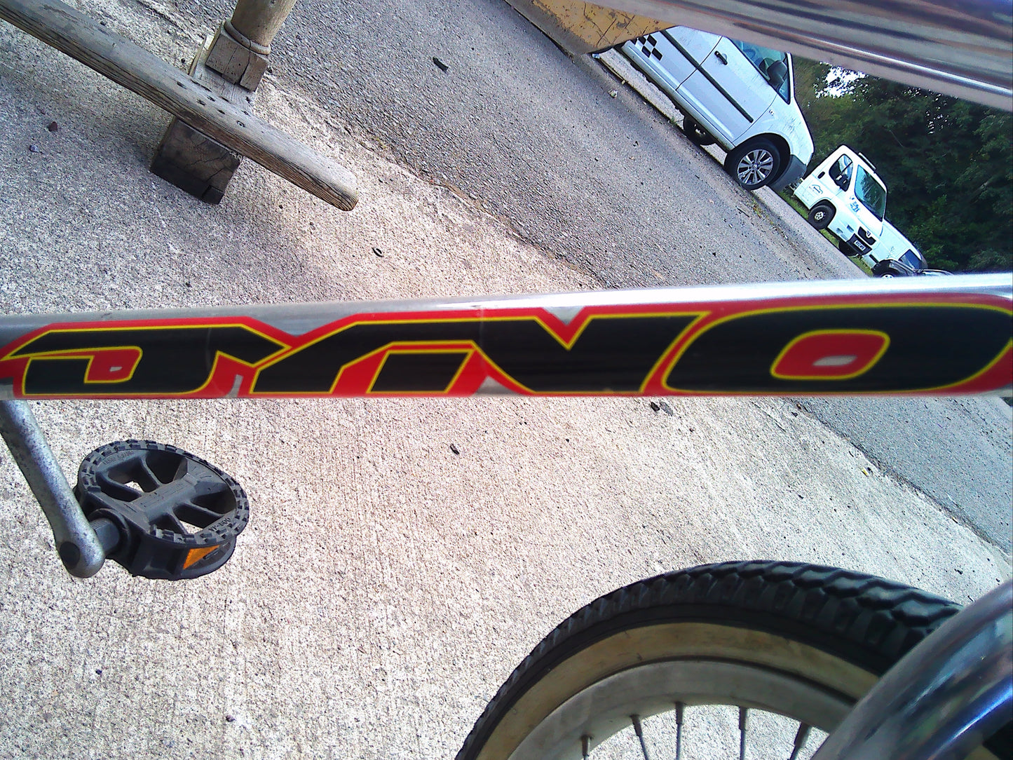 Dyno Blaze Junior Chrome BMX