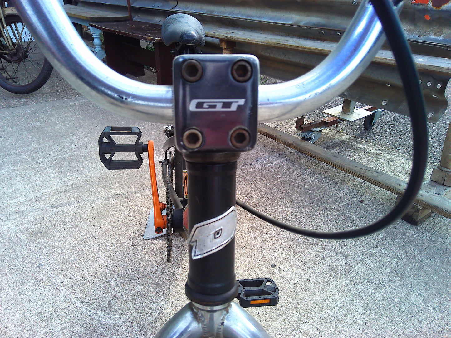 Dyno black Chromoly 4130 BMX