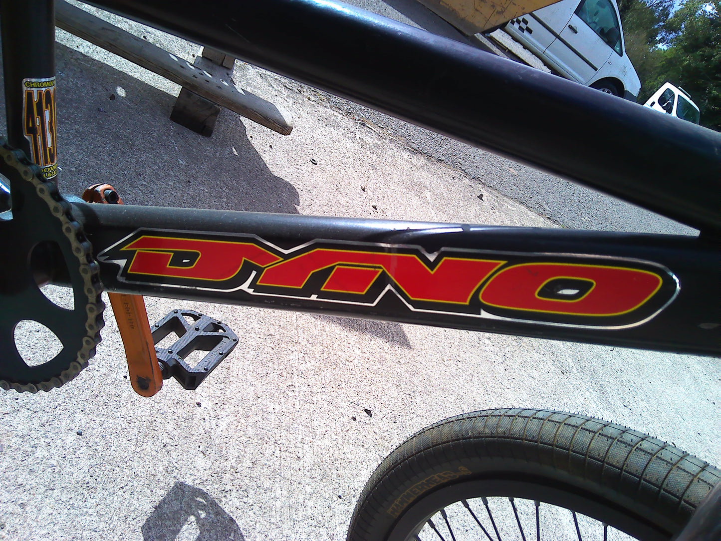 Dyno black Chromoly 4130 BMX