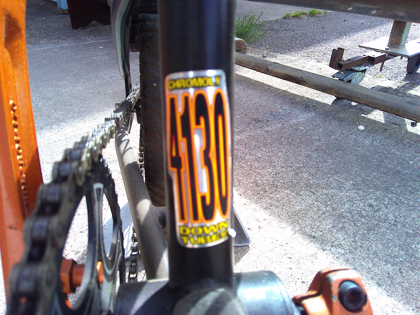 Dyno black Chromoly 4130 BMX