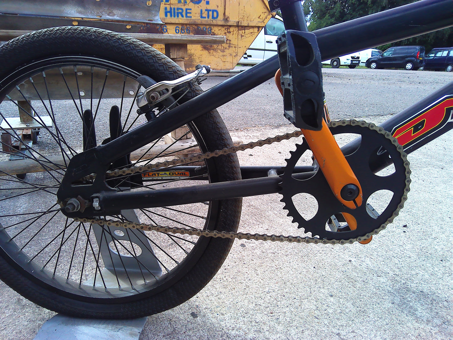 Dyno black Chromoly 4130 BMX