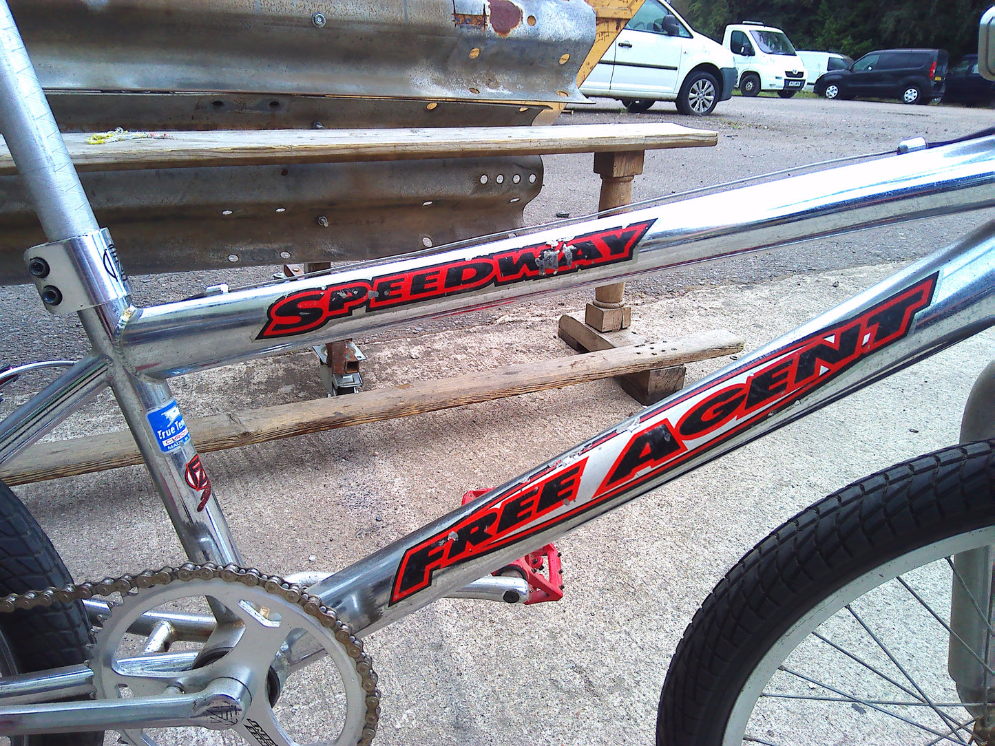 Vintage Free Agent Speedway BMX