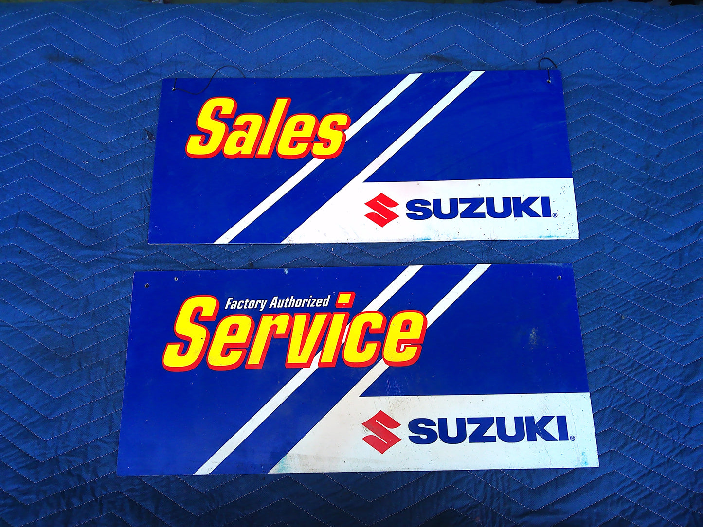 Suzuki Sales/ Service dealer signs