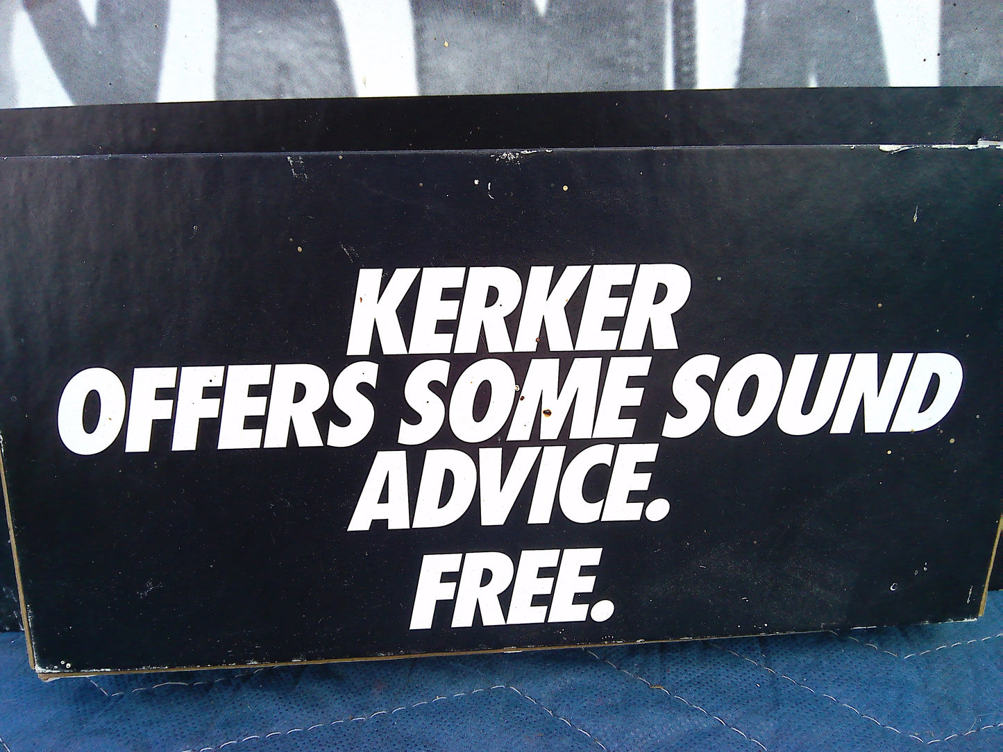 Vintage James Kerker cutout flyer holder