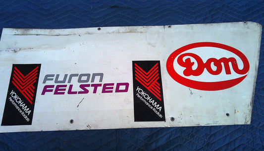 Yokohama/ Furon/ Don metal sign