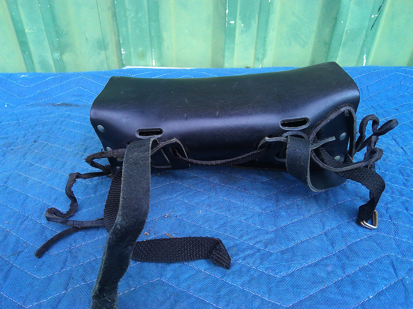 Genuine leather Harley Davidson motorcycle tool bag