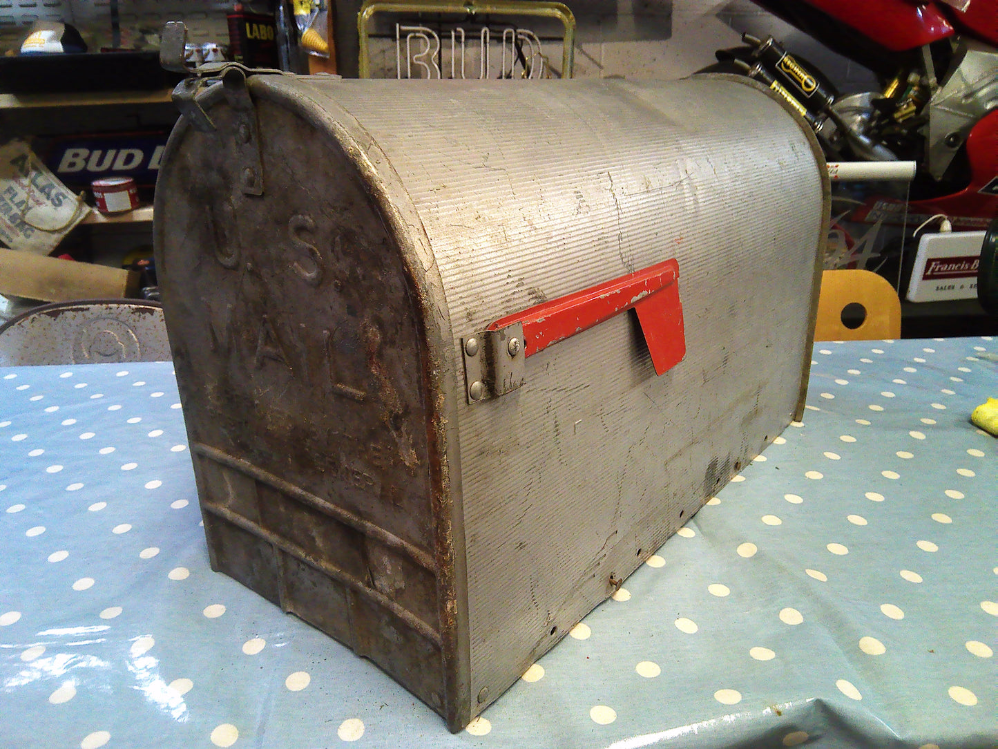 U.S Postal Service vintage metal mailbox