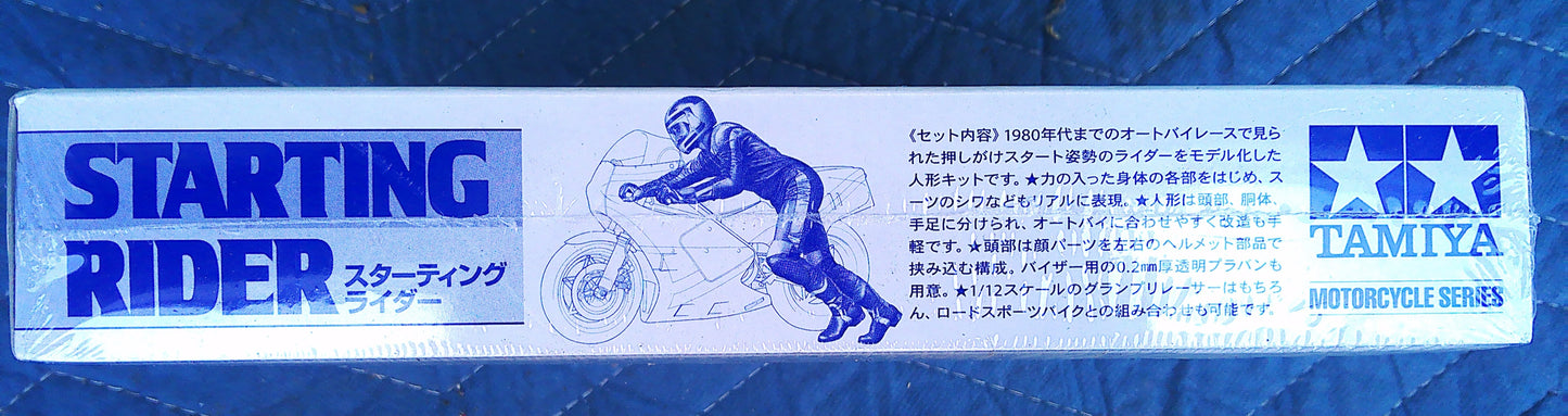 NOS Sealed Tamiya Starting Rider 1:12 scale model
