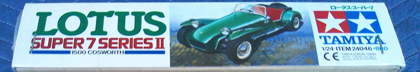 NOS Sealed Tamiya Lotus Super 2 Series II 1:24 model