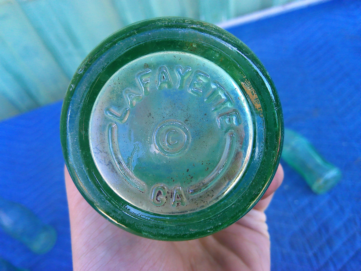 Individual vintage 1940/50s Coca Cola glass bottles