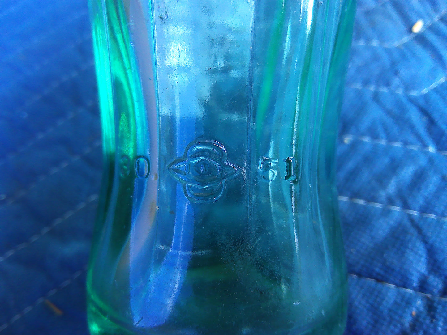 Individual vintage 1940/50s Coca Cola glass bottles