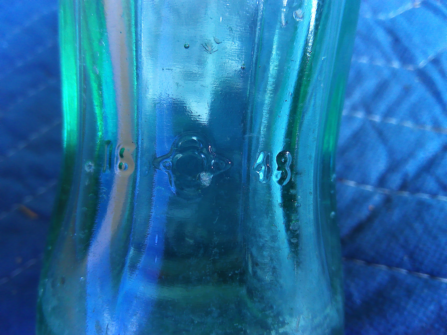 Individual vintage 1940/50s Coca Cola glass bottles