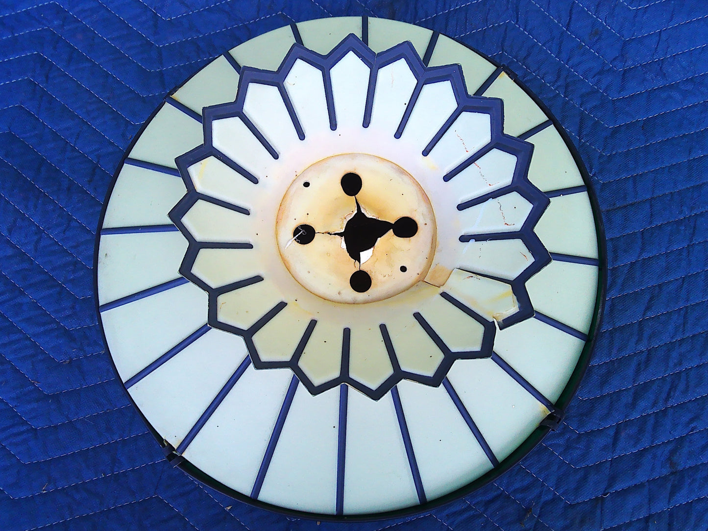 Vintage Coca Cola plastic lamp shade