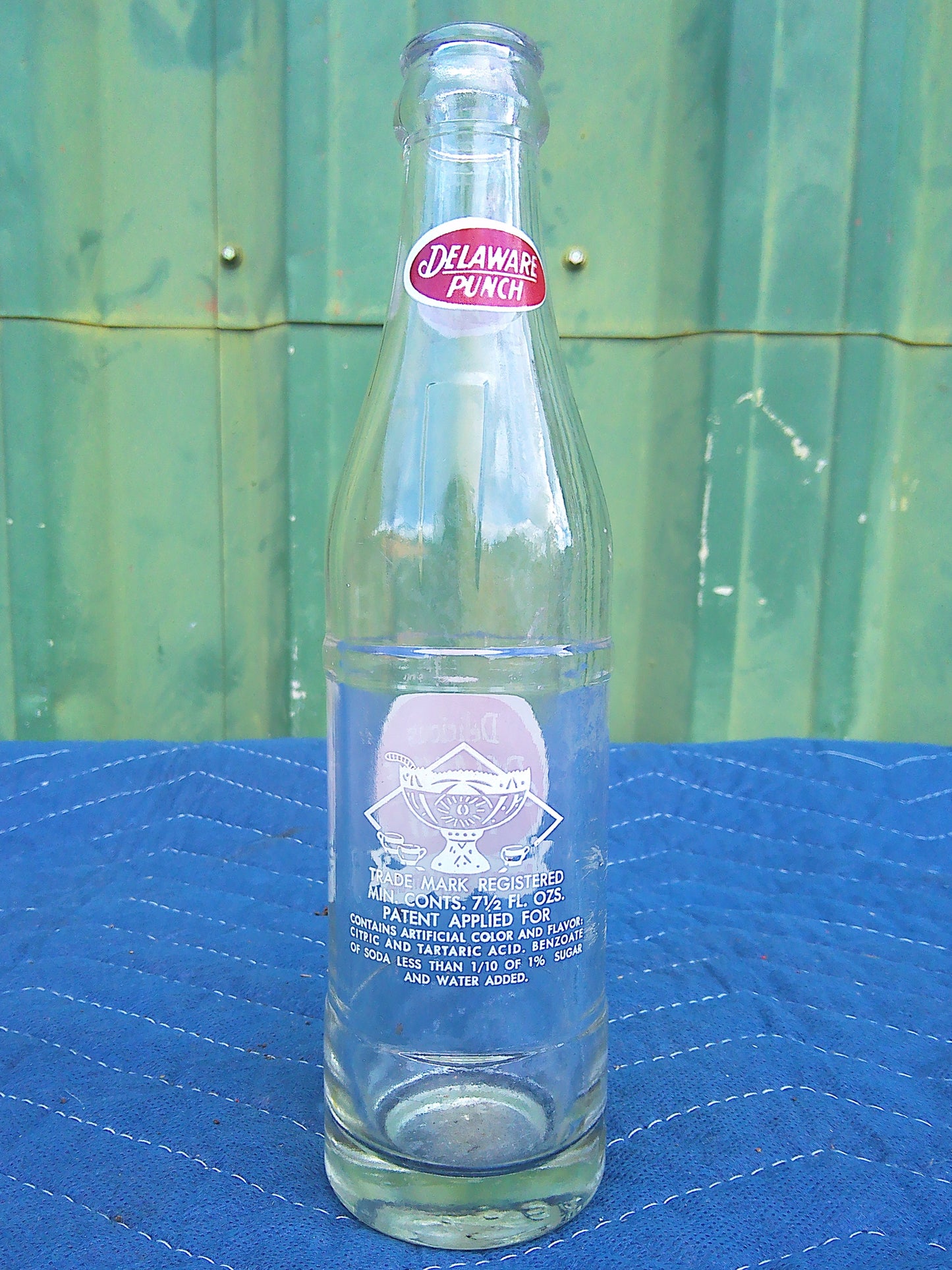 Individual assorted glass soda bottles