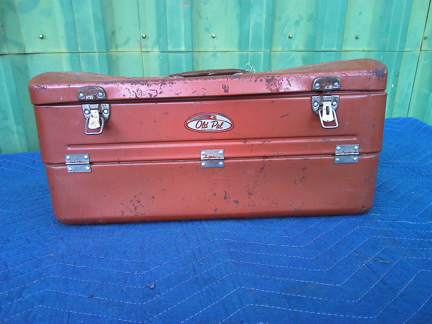 Old Pal vintage tool box