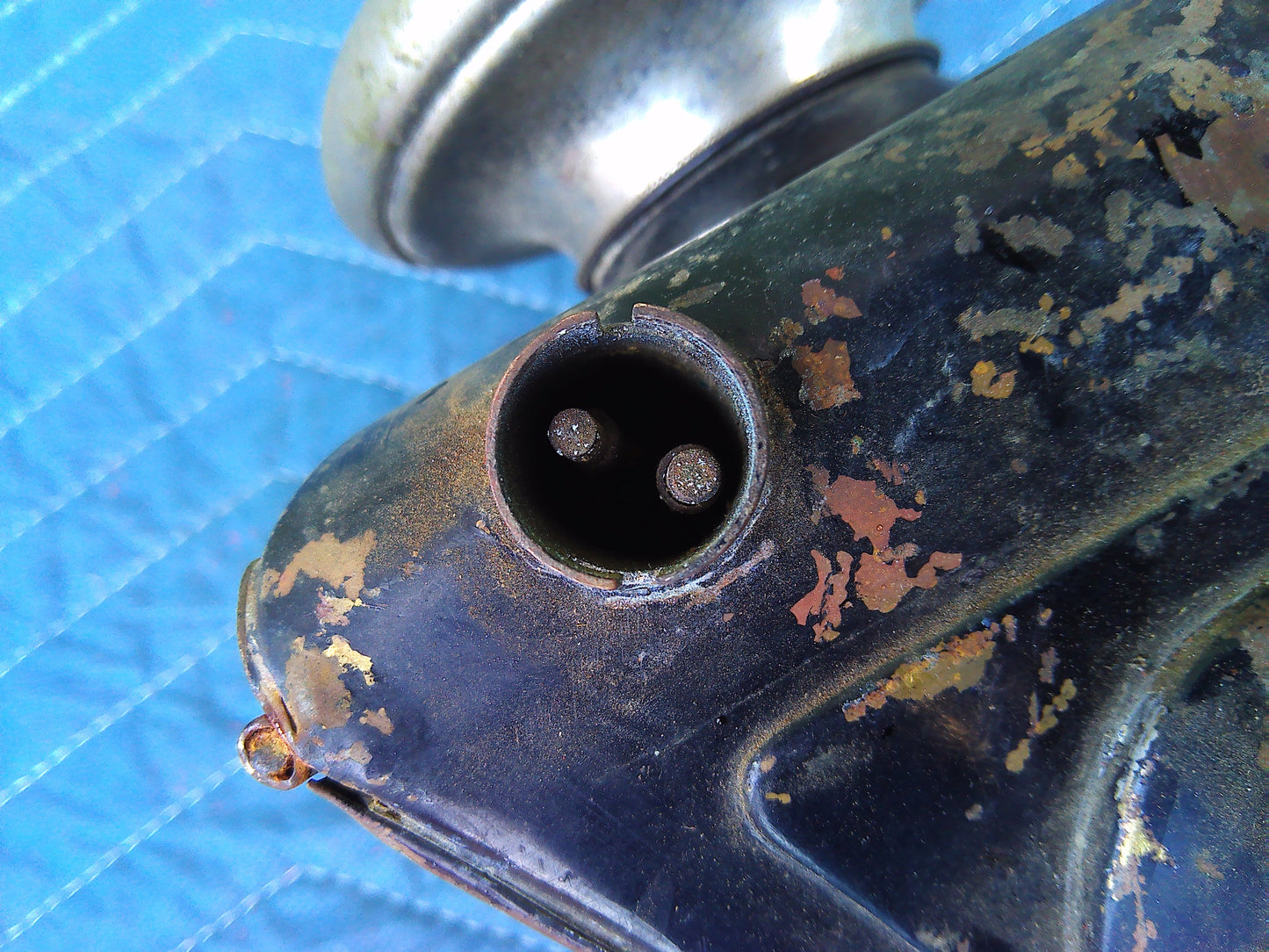 Vintage hanging electric wall lantern