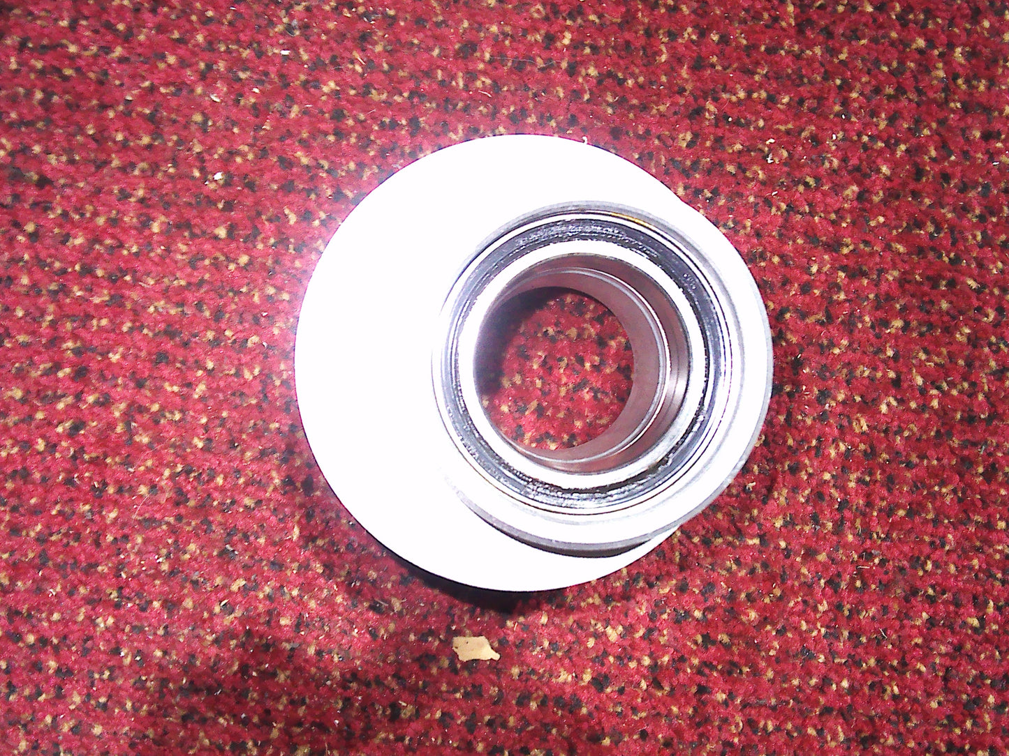 ~2012 Ducati Panigale rear axle and rear swingarm hub assembly